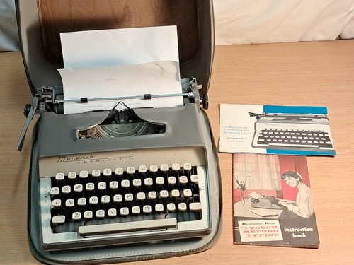 Vintage remington monarch - vintage,