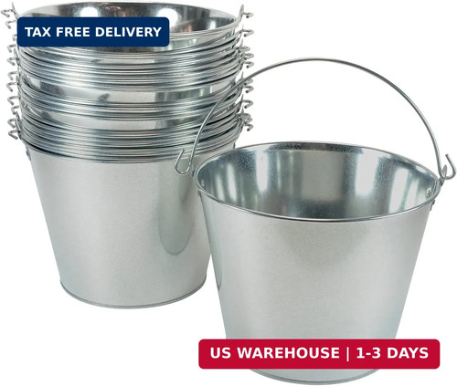 Barsics quart galvanized - 5-quart,