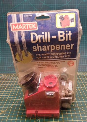 Martek drill bit - drill, sharpener