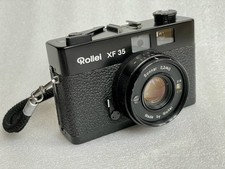 Vintage Rollei XF 35 35mm Film Rangefinder Camera – For Parts or Repair 