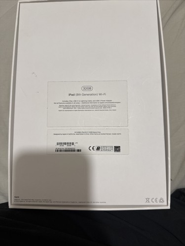 8th gen 32gb empty - gen, box