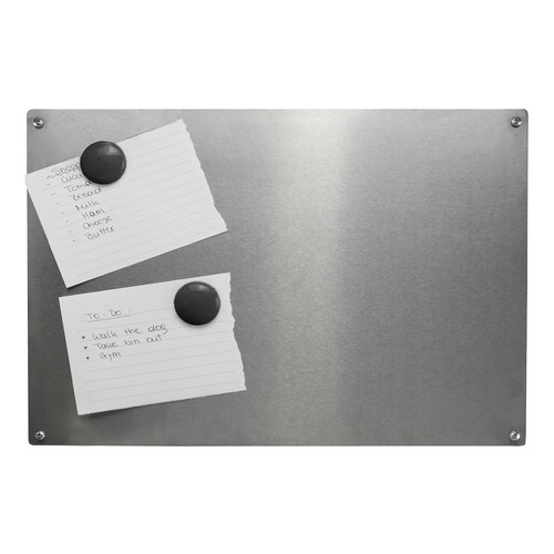 Magnetic notice board steel - magnetic,