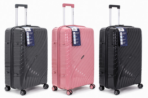 4 wheel suitcase - l,