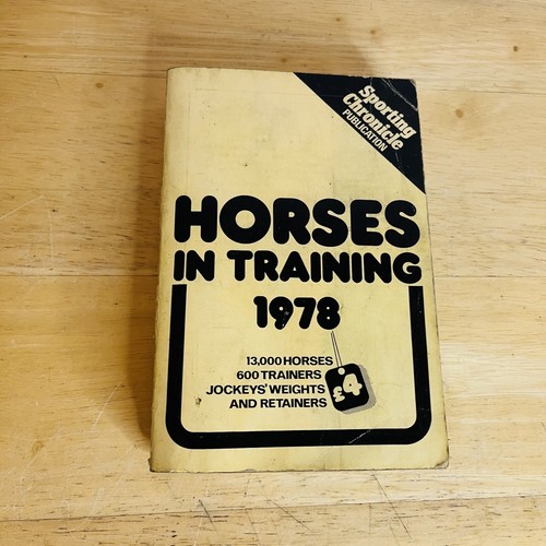 Sporting chronicle 1978 horses - chronicle,
