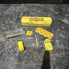 VINTAGE DUNLOP LONG CYCLE REPAIR OUTFIT TIN ref pc12