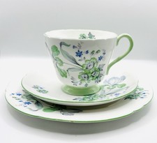 Shelley Bone China Trio: Cup Saucer Side Plate / Pat. No.: 2376 / Vintage / VGC