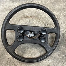 VW MK1 GOLF GTI 4 BUTTON STEERING WHEEL MK2 GOLF JETTA CADDY SCIROCCO CABRIOLET