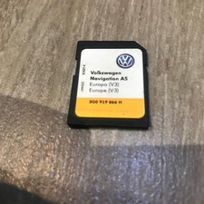 Volkswagen V3 Satellite Navigation SAT NAV SD Card 3G0 919 866 H GENUINE CARD