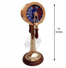 Antique Maritime Telegraphs Order Ship/Boat Binnacle Signal Transmitter 14" Deco