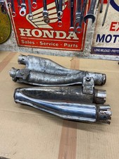 Honda CJ 250 CJ250T exhaust collector box x2