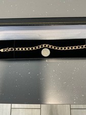 9ct Gold Curb Bracelet 13.5g 