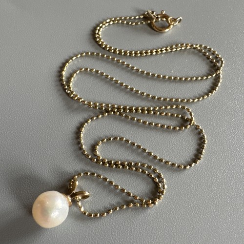 9ct yellow gold - gold, freshwater