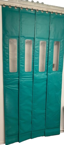 Pvc strip curtain - pvc, pedestrian