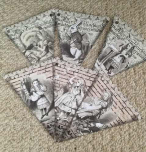 Alice wonderland paper - in,