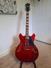 Ibanez AS7312-TCD Semi-Hollow ES-355 12-String Artcore Guitar