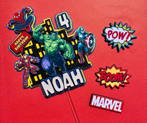 Avengers themed personalised