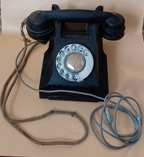 Vintage bakelite  black rotary