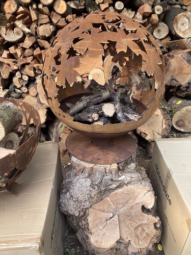 Woodland leaves fire - bowl,