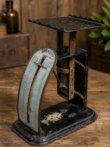 Vintage columbian letter scale - letter,
