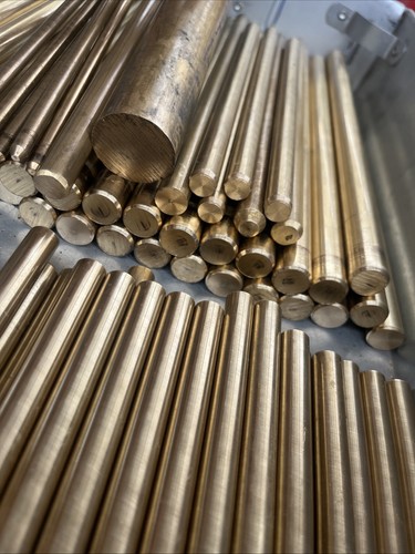 Brass round bar - brass, rod