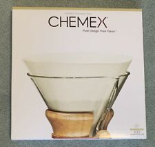 CHEMEX FP-1 Full Circles Bonded Coffee Filters, Pack of 100 - Made In USA
