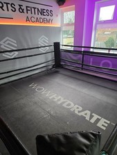boxing ring with posts 14ft