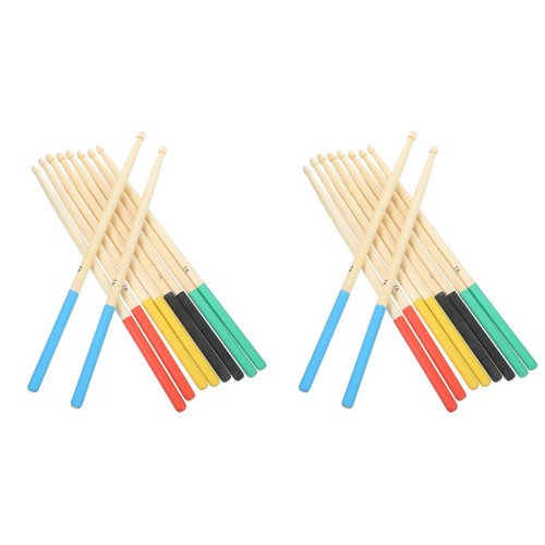 Wooden handle drum - drum, mallets