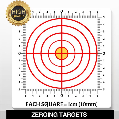 14cm zeroing targets metric - zeroing,