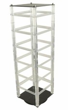 Rotating Earring Hanging Card Display Stand - Jewellery Earring Holder Showcase