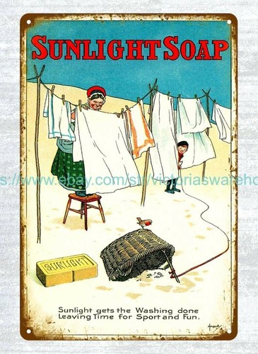 Man cave sunlight - soap, 1920s