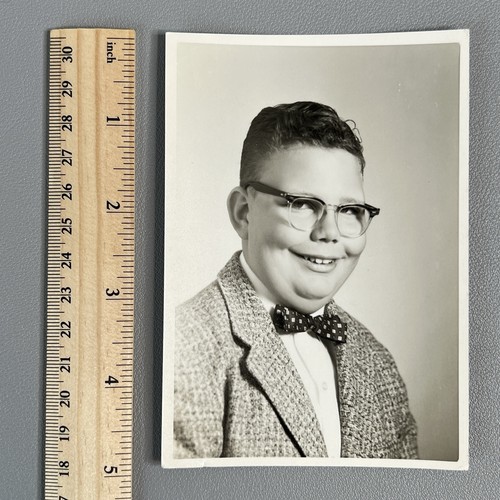 Vintage 1950s boy portrait - vintage,