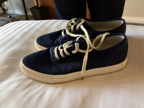 Rrl indigo canvas - indigo, trainers