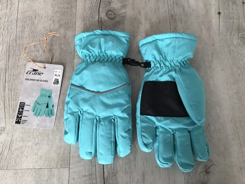 Crane ski gloves - crane, children’s