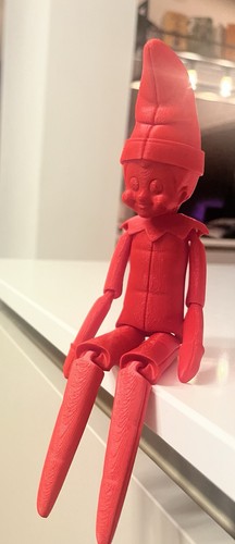 Printed elf the shelf - 3d,
