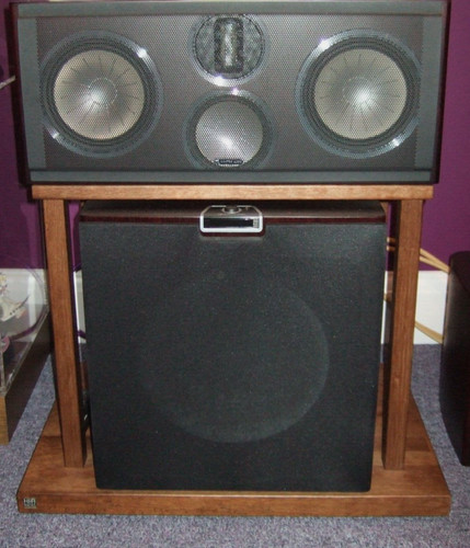 Racks solid walnut - hi-fi,