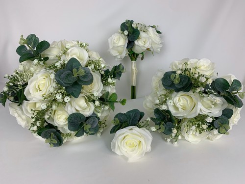 Wedding flowers ivory - flowers,