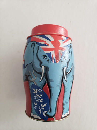 Vtg williamson tea tin - tea,