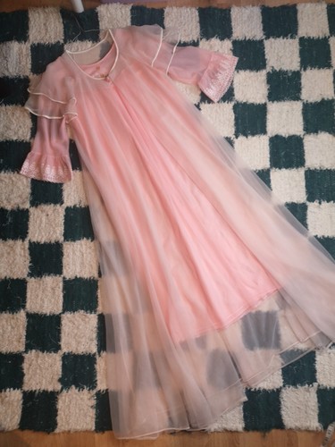Vintage 1960s pink - vintage, night