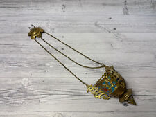 Vintage Soviet Brass Church sanctuary lamp USSR