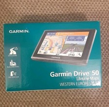Gps Sat Nav Garmin Drive 50 LM Free Lifetime UK & Ireland Map Updates Navigation