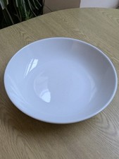 Sainsburys Home large white pasta bowls 22cm/8 5/8" excellent condition