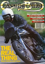 Manx Norton Roadster Daytona Ducati Mach 1 1964 BSA A65SH Spitfire Hornet BSA