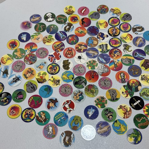 Pogs vintage lot 100 - 90's,