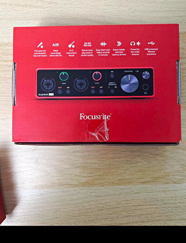 Focusrite scarlett 2i2 usb - scarlett,