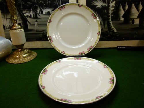 Scotch ivory 20cm plates - x, 2