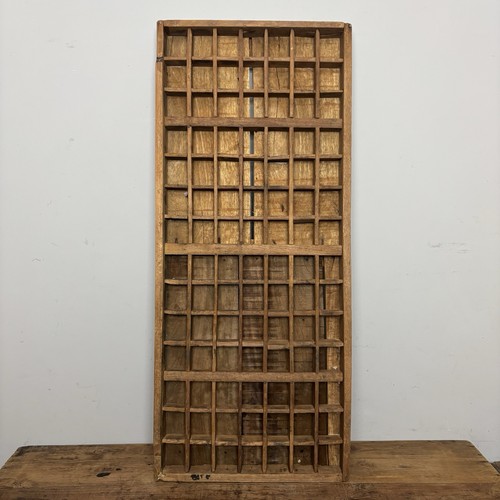 Vintage wooden printers tray - vintage,