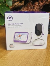 BT Video Baby Monitor 6000 5"