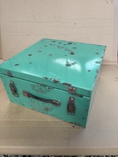 Vintage Green Steel Tool Box