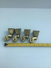 Vintage Set Of Four Heavy