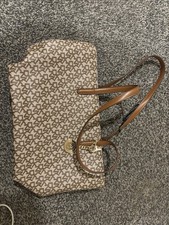 DKNY tote brown beige Handbag 